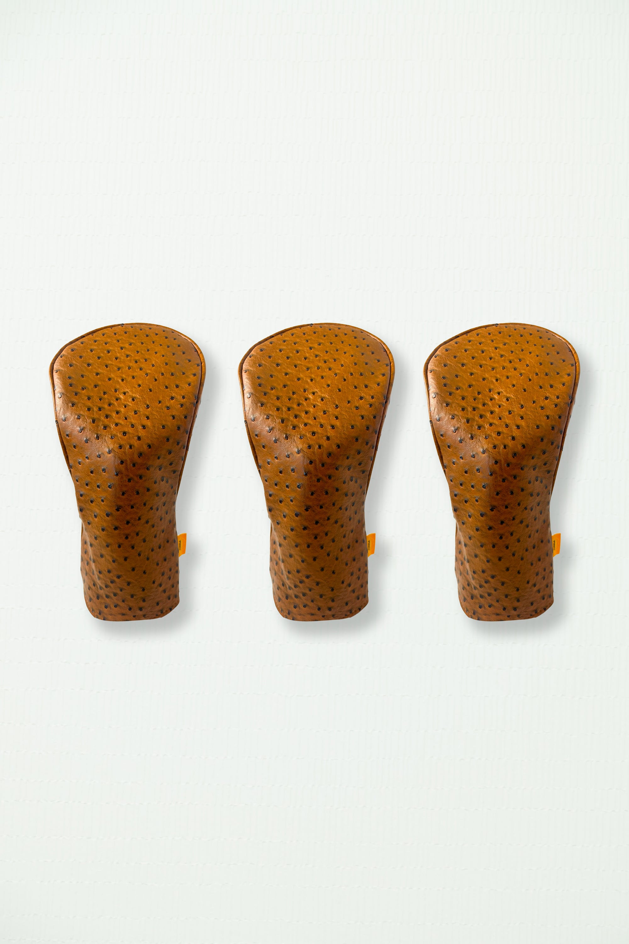Bogey Bundle  - Ostrich  Leather Fairway Wood Cover
