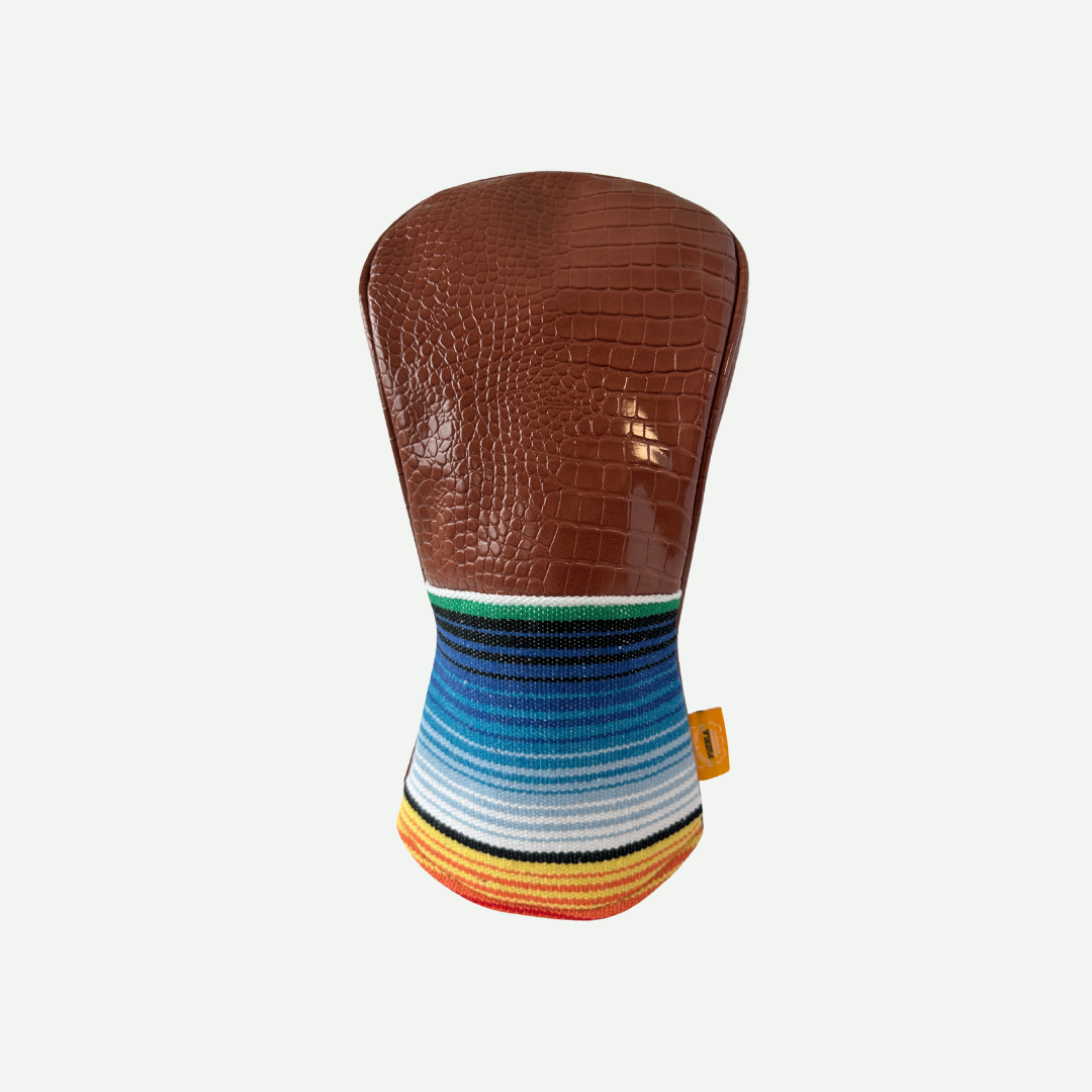 Caimen Leather/Serape Combo Driver